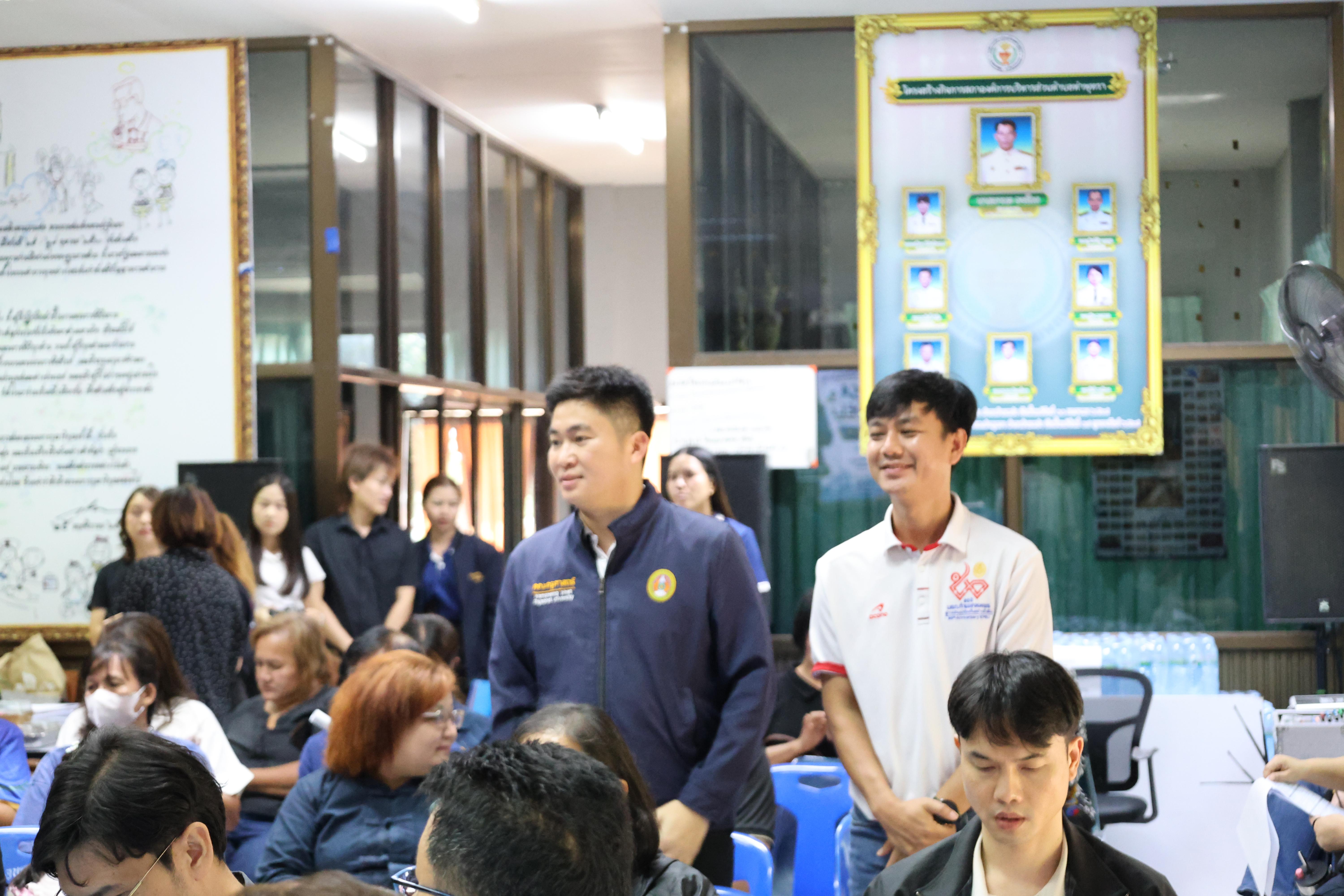 22. เข้าร่วมประชุมวางแผนดำเนินงานโครงการ"THAPHUTSA MODEL"